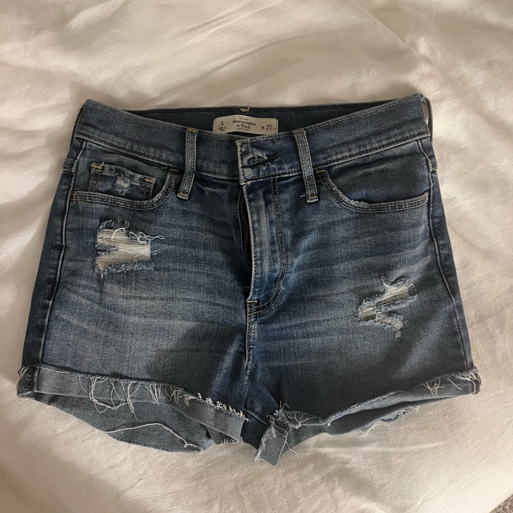 Abercrombie & Fitch high waisted shorts (4)